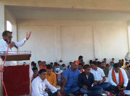 भूपेश सरकार की दमनकारी नीतियों के खिलाफ एक दिवसीय धरना प्रदर्शन, ‘भाजपा कार्यकर्ताओं को निःशर्त रिहाई करे’ : अवधेश चंदेल