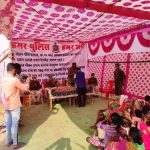 नक्सल प्रभावित ग्राम तिलाईमाल में महासमुंद पुलिस अधीक्षक ने किया रंग मंच का भूमि पूजन