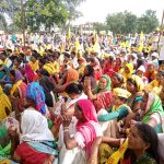 हसदेव अरण्य पर गो.ग.पा. का विशाल आमसभा एवं रैली कर किया विरोध प्रदर्शन…