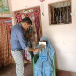 महासमुंद/ शहीद किसान के धर्म पत्नी को हुआ बकाया राशि का भुगतान